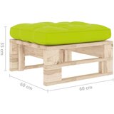  Vrtni otoman od paleta od impregnirane borovine | shoptok.hr