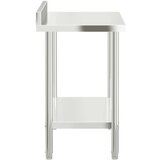vidaXL Kuhinjski radni stol 110 x 55 x 93 cm od nehrđajućeg čelika | shoptok.hr