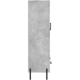  Visoka komoda boja betona 69,5 x 31 x 115 cm konstruirano drvo | shoptok.hr