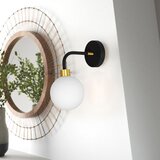 Toolight Zidna Svjetiljka APP1301-1W Crna Zlato | shoptok.hr