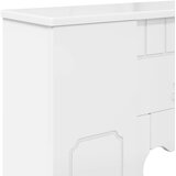 Okvir za kamin Bijela visokog sjaja 93 x 20 x 89 cm | shoptok.hr