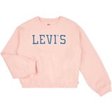 Levi's Puloverji LVG ELASTIC CREW Rožnata | Shoptok.si