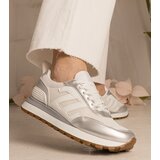 Gemre White-silver women's sports sneakers Marena | shoptok.hr