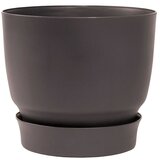  Tegla za cvijeće Antea (Vanjska dimenzija (ø x V): 30 x 27,8 cm, Plastika, Antracit siva) | shoptok.hr