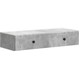 Stolna montirana na zid Betonska siva 87,5 x 34,5 x 17 cm | shoptok.hr