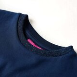  Dječja haljina s dugim rukavima modra 128 | shoptok.hr
