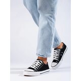 Shelvt Women's classic black sneakers | Shoptok.si