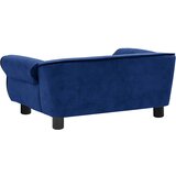 SOFA za pse plava 72 x 45 x 30 cm plišana | Eponuda.com