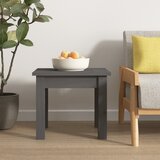  Stolić za kavu sivi 35x35x30 cm od masivne borovine | shoptok.hr