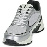 Calvin Klein Jeans Nizke superge HIKE RUNNER LACEUP MESH MIX MET Siva | Shoptok.si