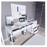 Hanah home Desk Duru Set 1600-49, 120x77.4x55 cm, Bijela | Eponuda.ba