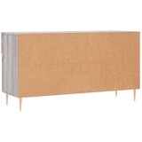 vidaXL Klupa za cipele siva boja hrasta 102x35x55 cm konstruirano drvo | shoptok.hr