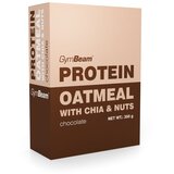 GymBeam Protein Oatmeal with chia & nuts 350 g čokolada Cene