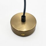 Luster na sajli AMAYA 1xE27/15W/230V zlatna/zadimljena bež | Eponuda.com