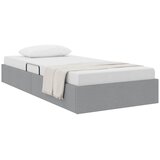 vidaXL Postelja s shranjevanjem Svetlo siva 203 x 100 cm blago, (5000123340) | Shoptok.si