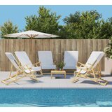 vidaXL Ručnici za plažu 6 kom bijeli 60 x 135 cm od tkanine 400 GSM | shoptok.hr