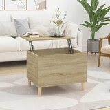  Stolić za kavu boja hrasta 60 x 44,5 x 45 cm konstruirano drvo | Eponuda.com