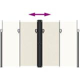  Bočna tenda na uvlačenje krem 200 x 600 cm | shoptok.hr