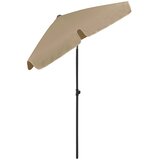  Suncobran za plažu smeđesivi 180 x 120 cm | shoptok.hr