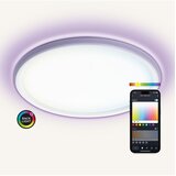 Ksix DUO stropna svjetiljka SmartLED, 42 cm, 24 W, 2.450 lumena, RGB-CCT, WiFi | shoptok.hr