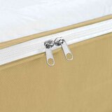  Kutija za pohranu s prozirnim prozorom na vrhu 2 pcs Krem - Krem 2 50 x 30 x 25 cm | shoptok.hr