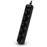 Cyberpower B0520SC0 Surge protector 5x Schuko CEE 7/7P, MOV technology, 1.8m cable Cene'.'