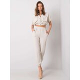 RUE PARIS Set-346-KMPL-5002.60-light beige Cene