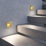  Brilagi - LED svetiljka za stepenište STEP LIGHT LED/1,5W/230V IP44 zlatna | Eponuda.com