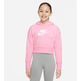 Nike duks za devojčice g nsw club ft crop hoodie hbr DC7210-663 DC7210-446507 Cene