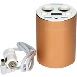 Manta punjač za auto, postavljanje u držač za čašu, 2xUSB + 2 x upaljač USC9001 | shoptok.hr