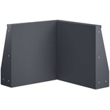  Zid za zadržavanje 50 x 50 x 40 cm Čelik Antracit | shoptok.hr