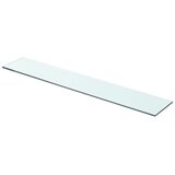 vidaXL Polica Prosojno Steklo 70x12 cm Cene