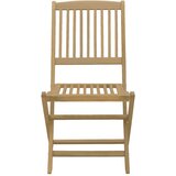  Sklopive vrtne stolice 4 kom 44x50x88 cm masivno drvo bagrema | Eponuda.com
