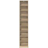 Cd ormar Hrast sonoma 33 x 23,5 x 175 cm Konstruirano drvo | shoptok.hr