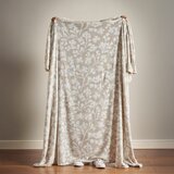 Catherine Lansfield Bež odeja iz flisa 200x240 cm Brooke Floral – | Shoptok.si