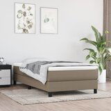 The Living Store Posteljni okvir taupe 80x200 cm blago - Box Spring Posteljni Okvir, (21520662) Cene