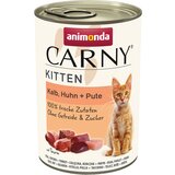 Animonda Ekonomično pakiranje Carny Kitten 12 x 400 g - Teletina, piletina i puretina Cijene