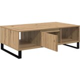 vidaXL Klubska miza artisan hrast 104 x 60 x 35 cm Konstruiran les | Shoptok.si