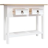  Konzolni stol borovina meksički stil Corona bijeli 90x34 5x73cm | shoptok.hr