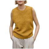 Ecoalf Majice brez rokavov MAPLE KNIT WOMAN Rumena Cene