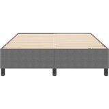  Krevetna platforma Svijetlo siva 140 x 190 cm Kordura tekstil | shoptok.hr