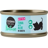  Varčno pakiranje Cosma Nature Kitten 24 x 70 g - S tuno & aloe vero | shoptok.hr