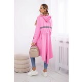 Kesi Coat with a longer back part light pink | shoptok.hr