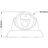 Avtech Komplet kamera 1x DVR DGD1005AV i 4x 2MPX Dome kamera DGC1004XFT + 2x napajanje! | shoptok.hr