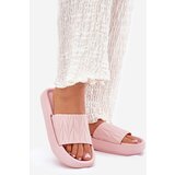 Boto Women's Foam Slippers On Platform Pink Vanesha | shoptok.hr