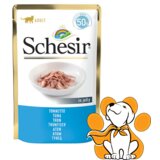 Schesir cat Tuna In Jelly 50g, Vlažna Hrana Sa Tunjevinom Za Odrasle Mačke Cene