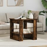  Kava Stol Dimljeni hrast 51 x 50 x 50 cm Konstruirano drvo | shoptok.hr