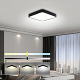  Brilagi - LED plafonsko svetlo POOL SQUARE LED/36W/230V 40x40 cm crno | Eponuda.com