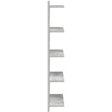  Polica na zidu 2 kom. Betonska siva 30 x 15 x 100 cm | shoptok.hr