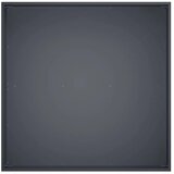  Vrtna saksija Antracit 40 x 40 x 20 cm Čelična vrata - Antracit 40 x 40 x 20 cm 1 | shoptok.hr